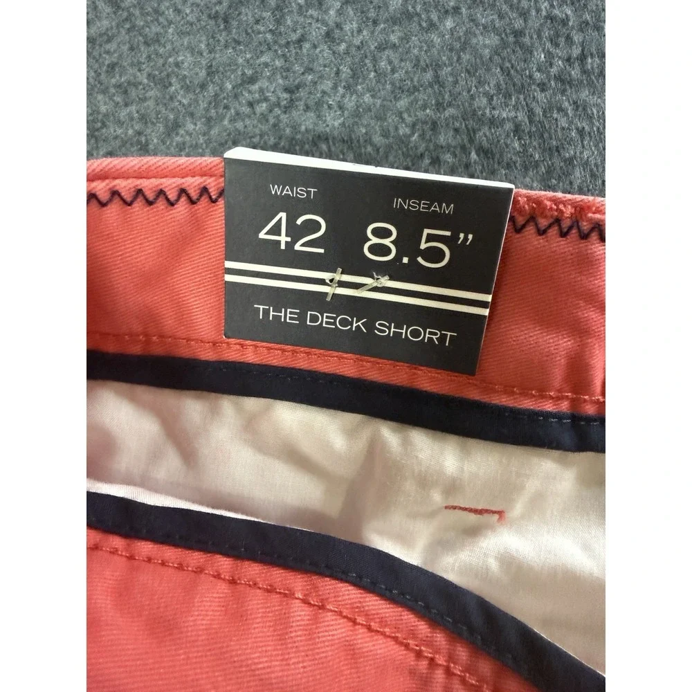 Nautica Men's Port Coral The Deck Short 8.5 Inch Inseam Size 42W‎ NWT